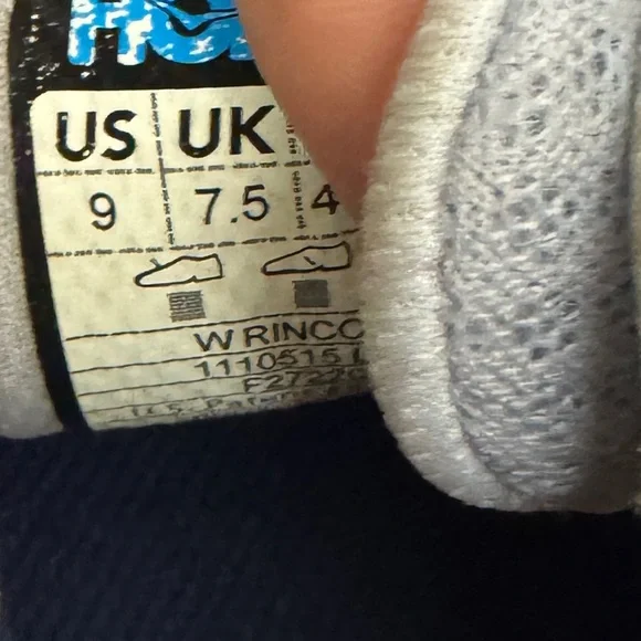 HOKA ONE ONE WOMEN'S RINCON light blue orange 9 - Picture 6 of 6